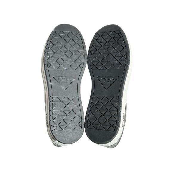 Prada $2,000 Downtown croc embossed sneaker main image 6